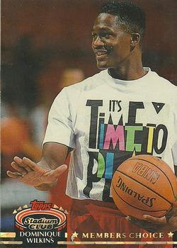 1992 Stadium Club Dominique Wilkins #208 card