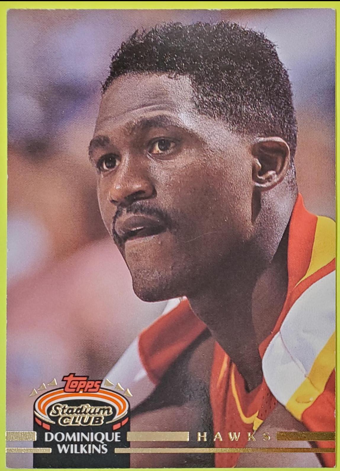 1992 Stadium Club Dominique Wilkins #260 card