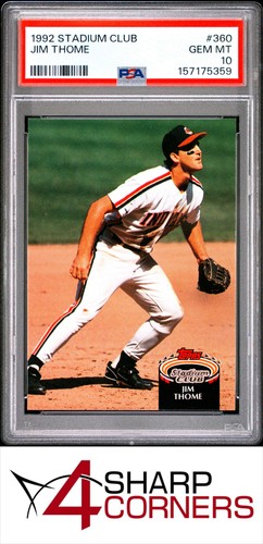 1992 Stadium Club Jim Thome #360 card