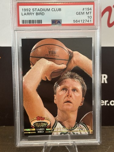 1992 Stadium Club Larry Bird [Members Only] #194 card