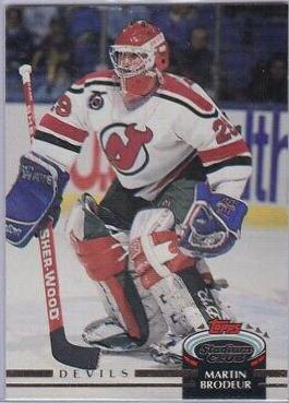 1992 Stadium Club Martin Brodeur #233 card