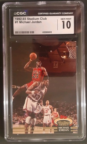 1992 Stadium Club Michael Jordan [Members Only] #1 card