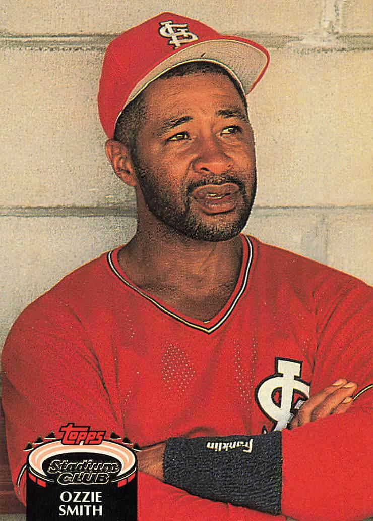 1992 Stadium Club Ozzie Smith #680 card