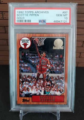 1992 Topps Archives Scottie Pippen [Gold] #97 card