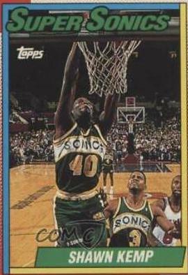 1992 Topps Archives Shawn Kemp #136 card