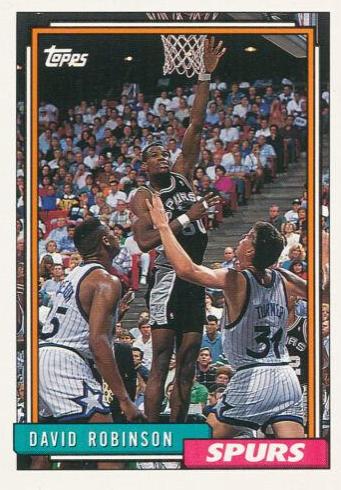 1992 Topps David Robinson #277 card
