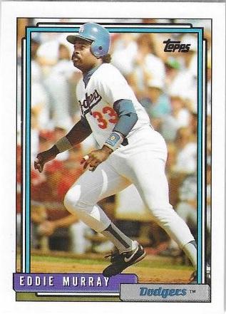 1992 Topps Eddie Murray #780 card