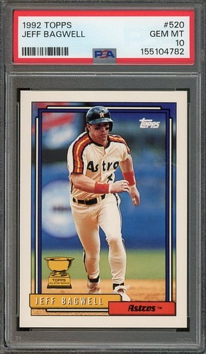 1992 Topps Jeff Bagwell #520 card