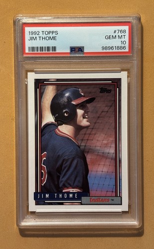 1992 Topps Jim Thome #768 card