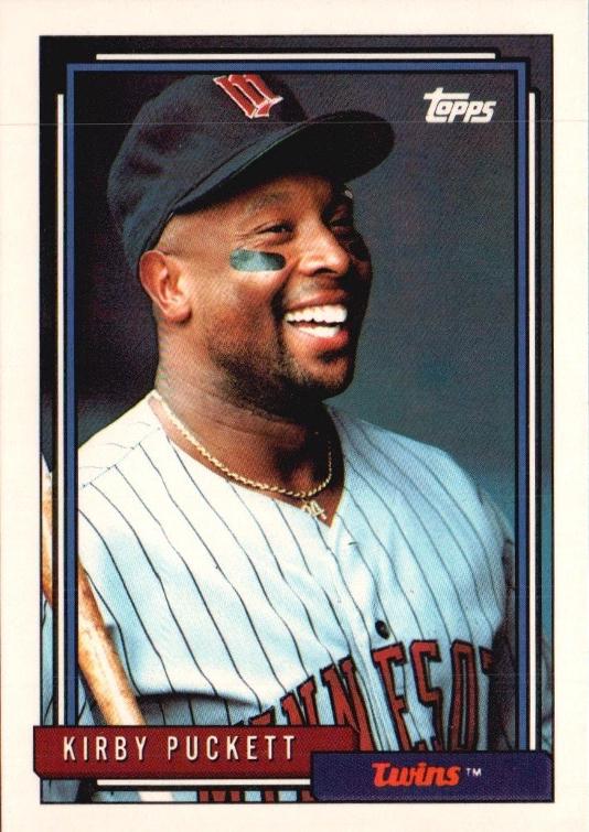 1992 Topps Kirby Puckett #575 card
