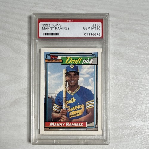 1992 Topps Manny Ramirez #156 card