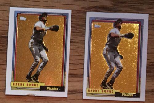 1992 Topps Micro Barry Bonds [Gold] #380 card