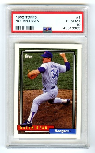 1992 Topps Nolan Ryan #1 card