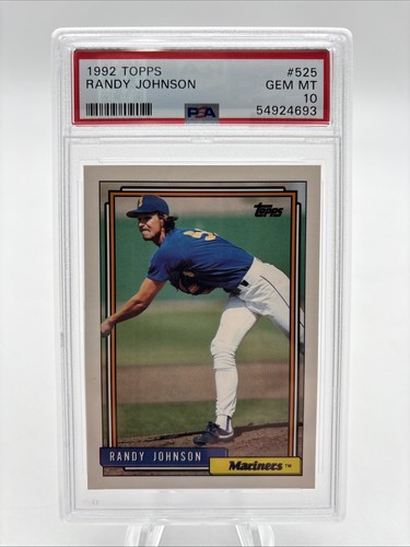 1992 Topps Randy Johnson #525 card