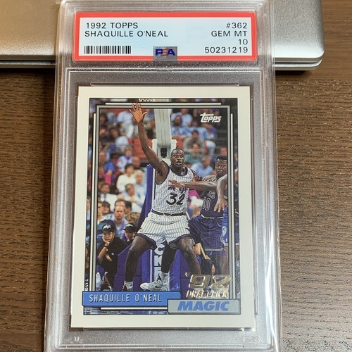1992 Topps Shaquille O'Neal #362 card