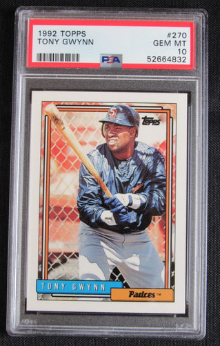 1992 Topps Tony Gwynn #270 card
