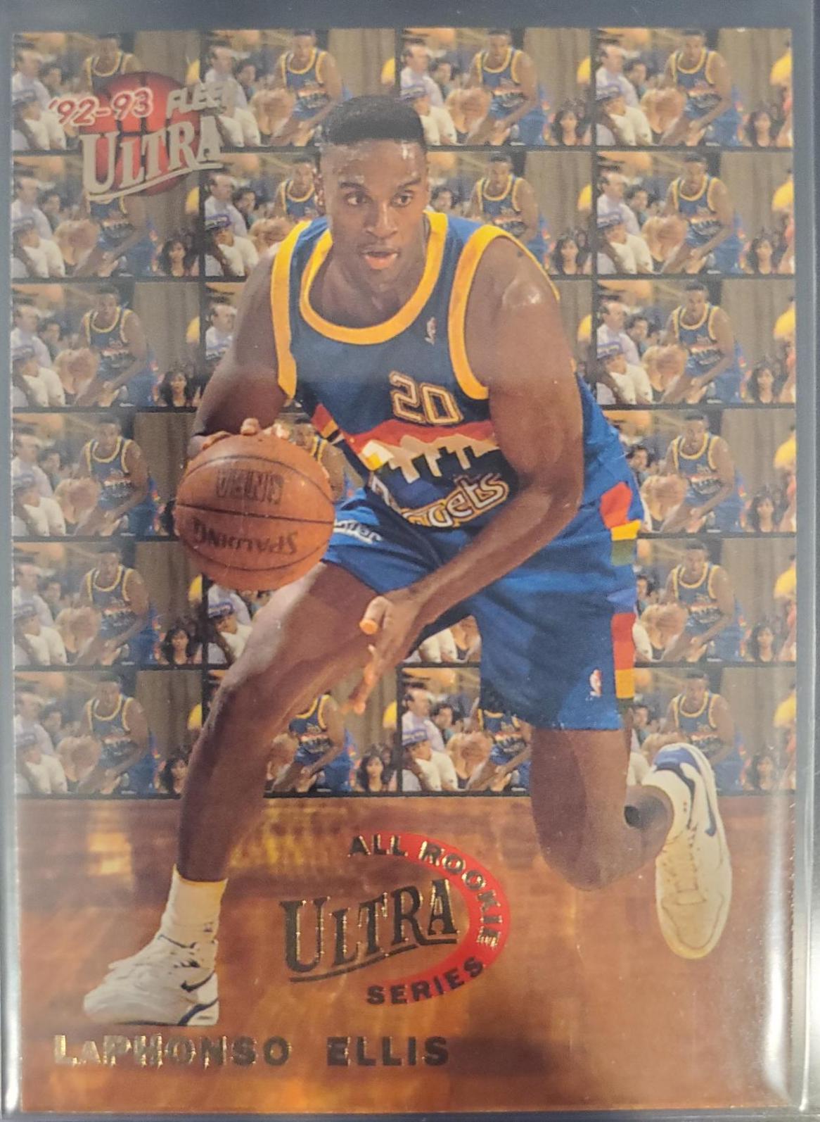 1992 Ultra All-Rookies LaPhonso Ellis #1 card