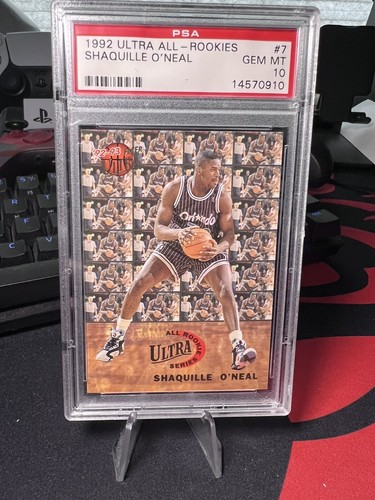 1992 Ultra All-Rookies Shaquille O'Neal #7 card
