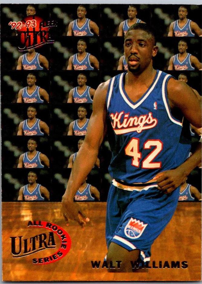 1992 Ultra All-Rookies Walt Williams #10 card