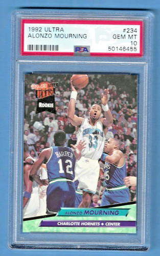 1992 Ultra Alonzo Mourning #234 card