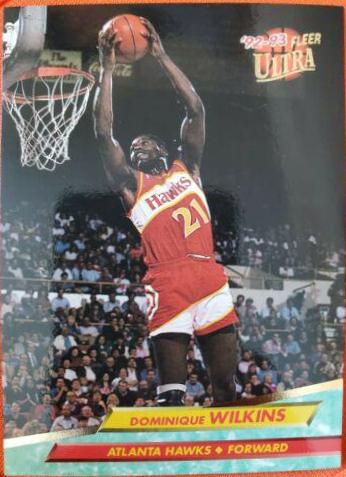 1992 Ultra Dominique Wilkins #6 card