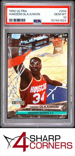 1992 Ultra Hakeem Olajuwon #204 card