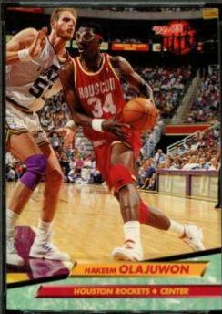 1992 Ultra Hakeem Olajuwon #72 card