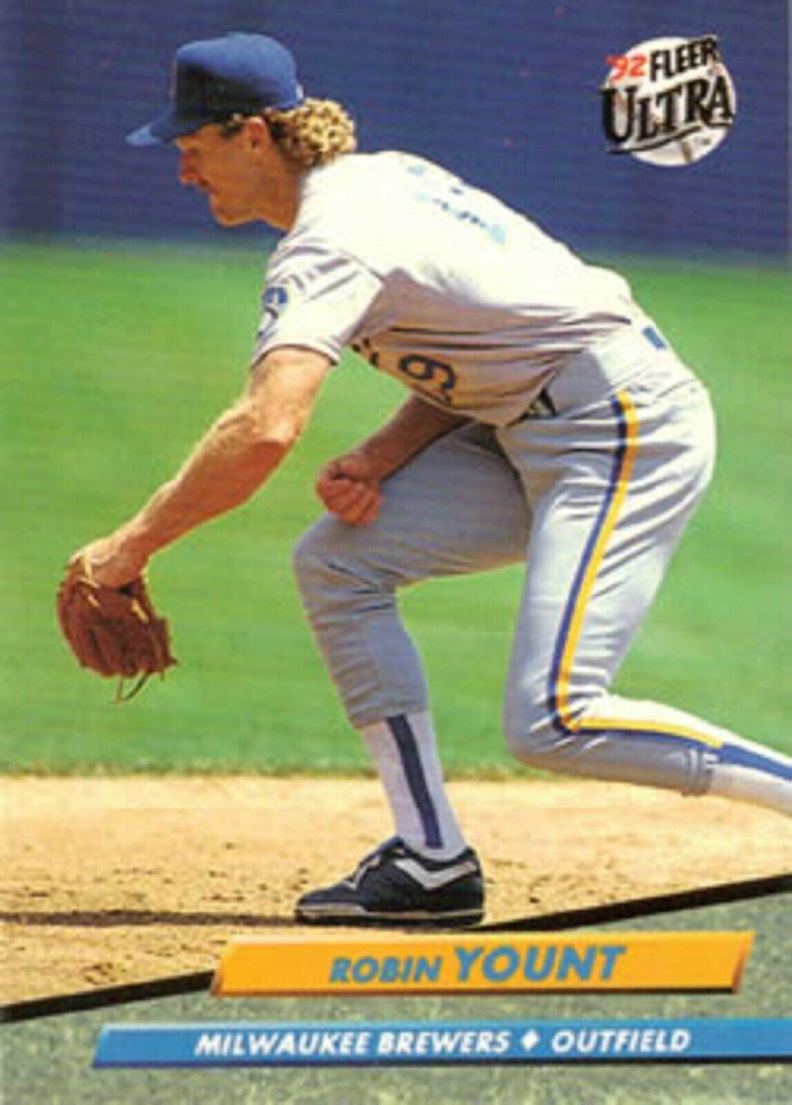 1992 Ultra Robin Yount #87 card