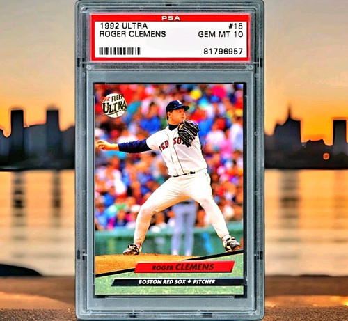 1992 Ultra Roger Clemens #15 card
