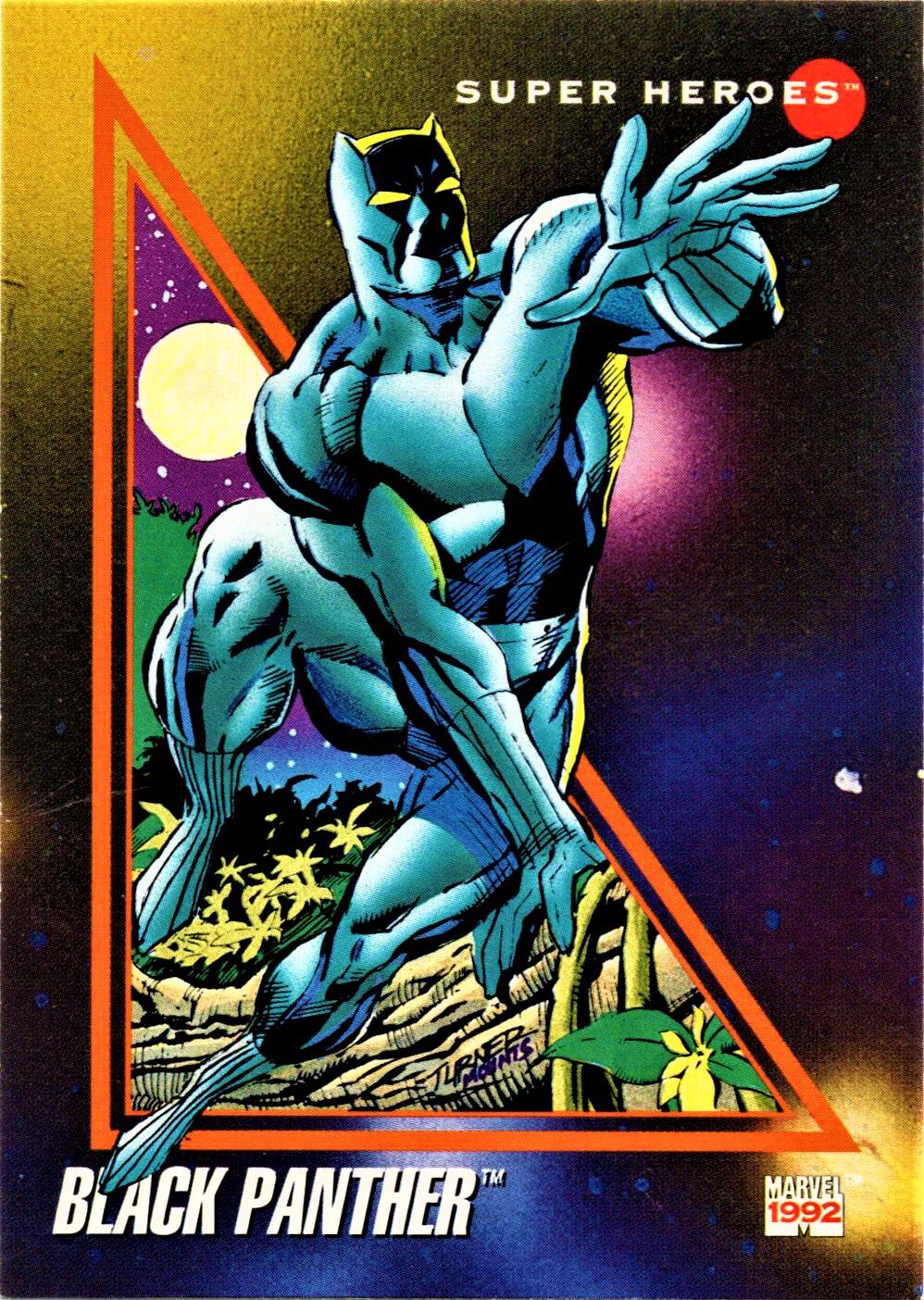 1992 Universe Black Panther #23 card