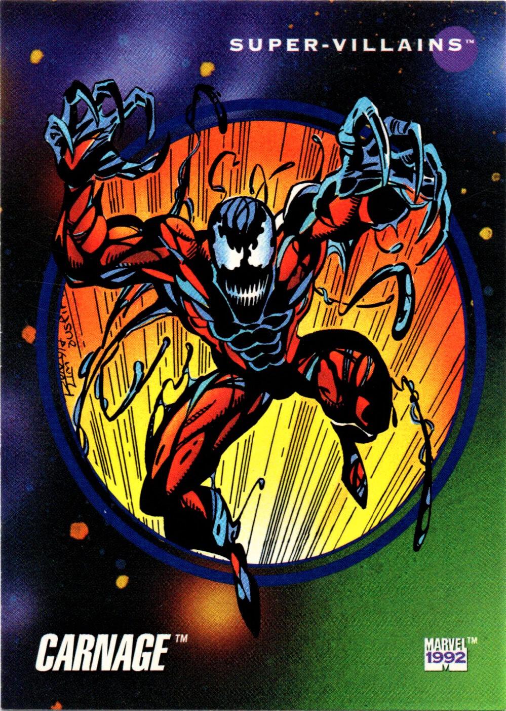 1992 Universe Carnage #120 card