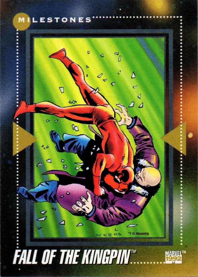 1992 Universe Fall of the Kingpin #198 card