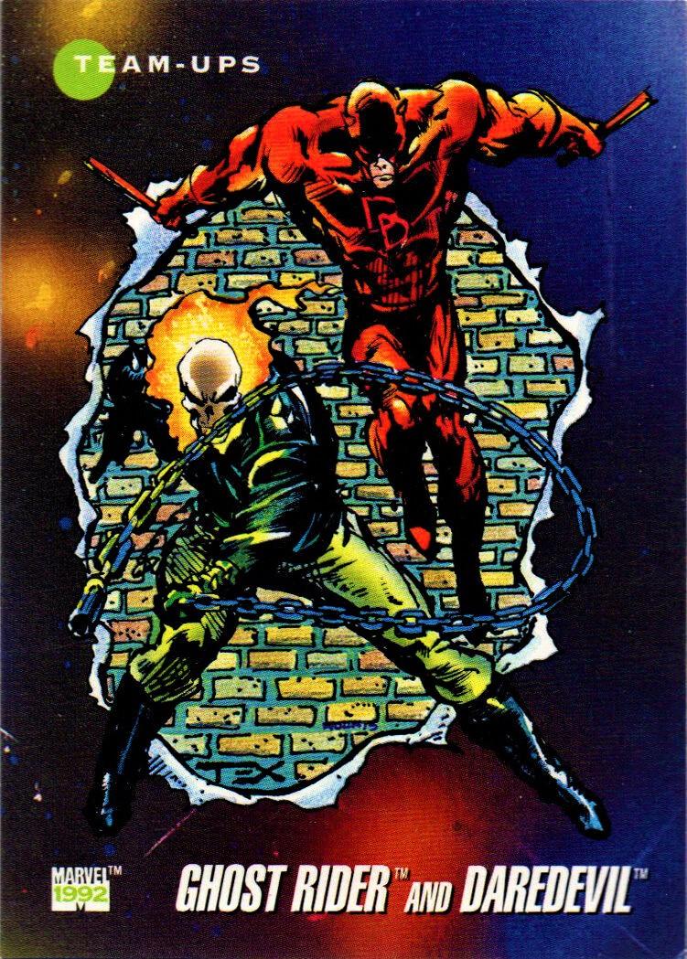 1992 Universe Ghost Rider and Daredevil #90 card