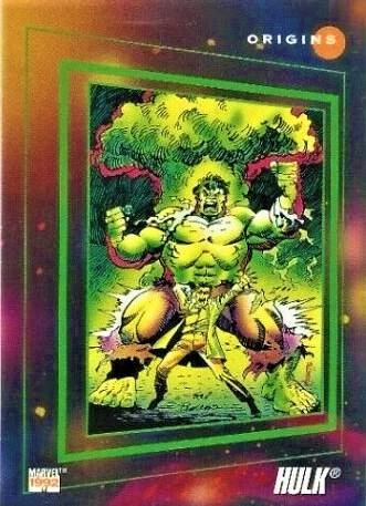 1992 Universe Hulk #161 card
