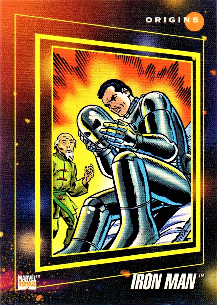 1992 Universe Iron Man #165 card