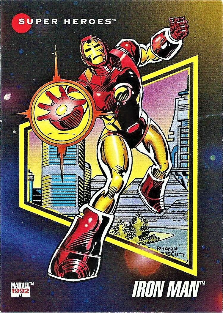 1992 Universe Iron Man #62 card