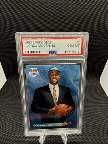 1992 Upper Deck Alonzo Mourning #2 card