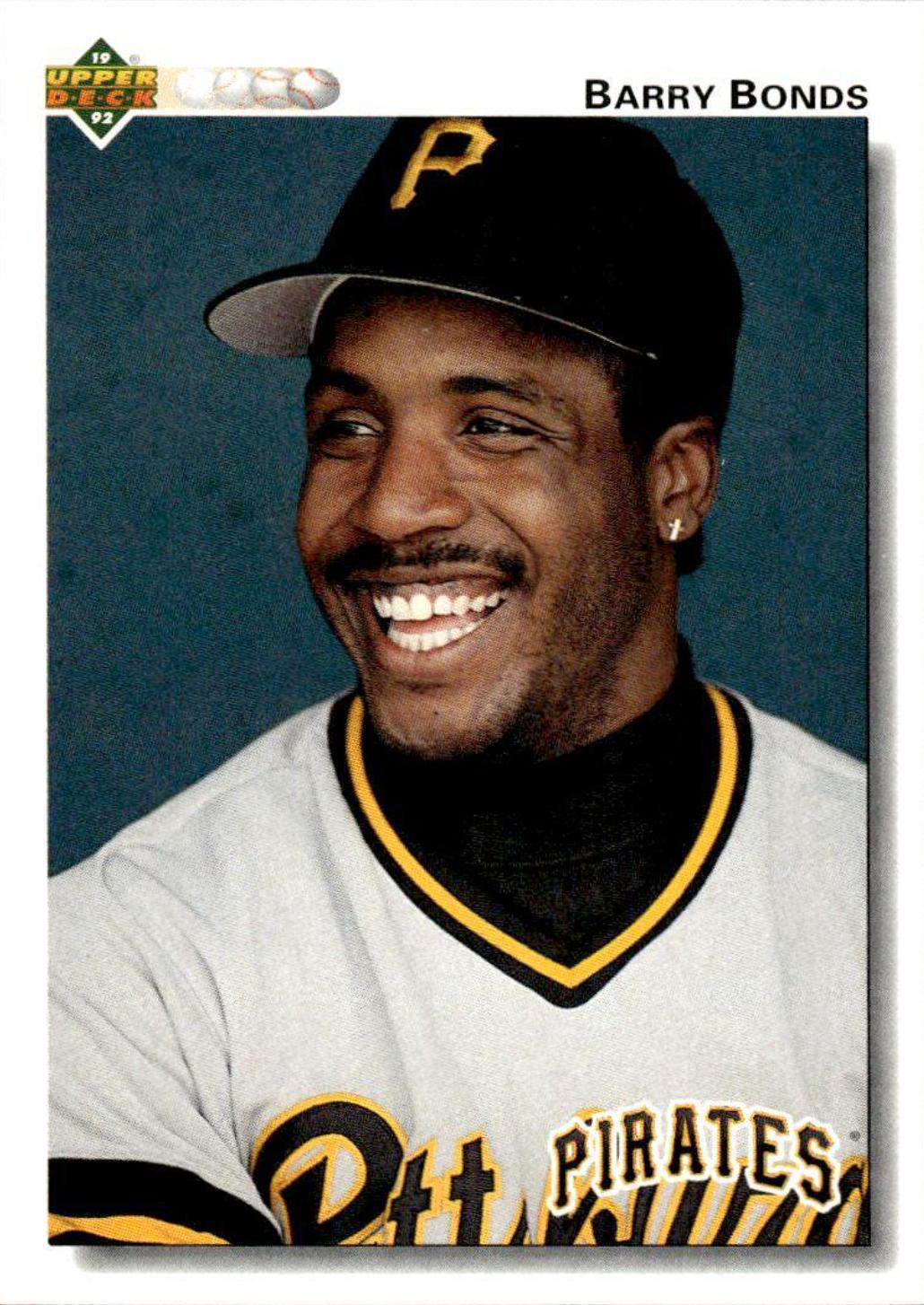 1992 Upper Deck Barry Bonds #134 card