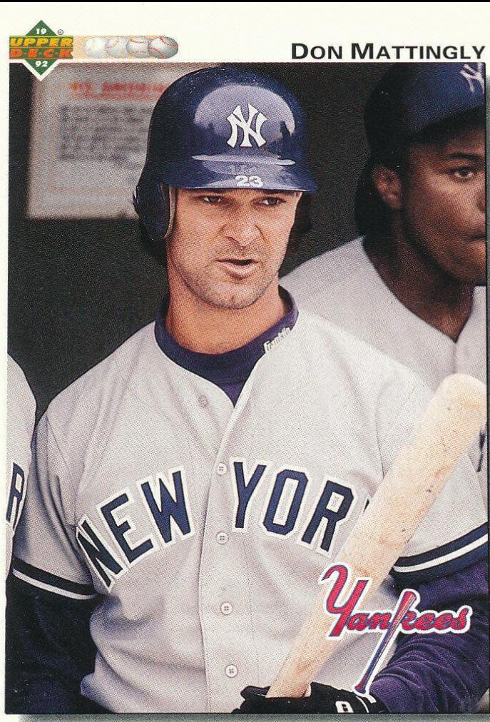 1992 Upper Deck Don Mattingly #356 card