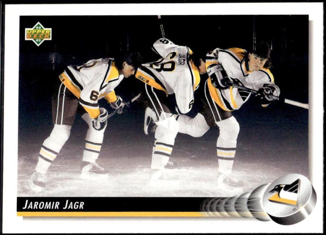 1992 Upper Deck Jaromir Jagr #28 card