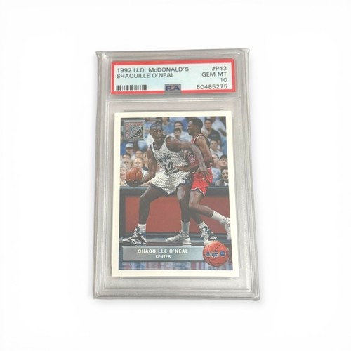 1992 Upper Deck McDonald's Shaquille O'Neal #P43 card