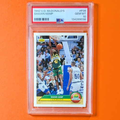 1992 Upper Deck McDonald's Shawn Kemp #P38 card