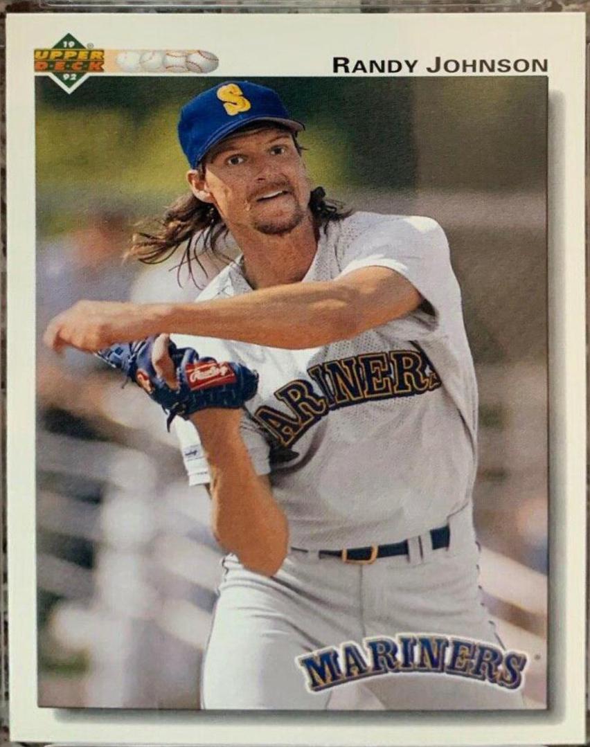 1992 Upper Deck Randy Johnson #164 card