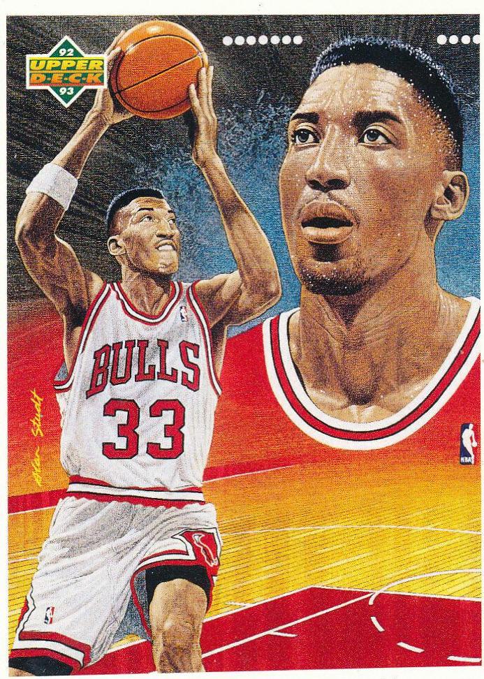 1992 Upper Deck Scottie Pippen #37 card