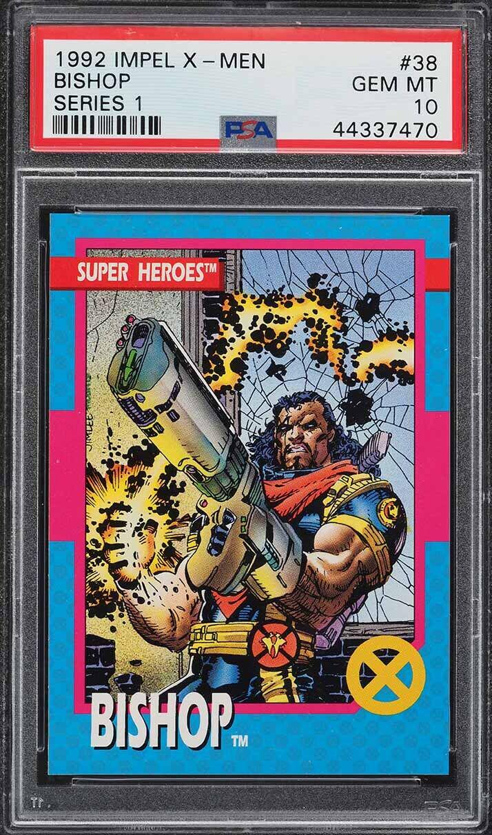 1992 X-Men Series 1 Bishop #38 card