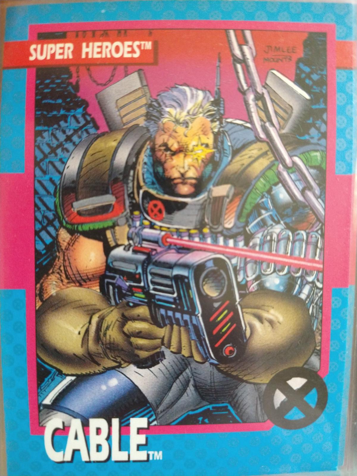 1992 X-Men Series 1 Cable #19 card