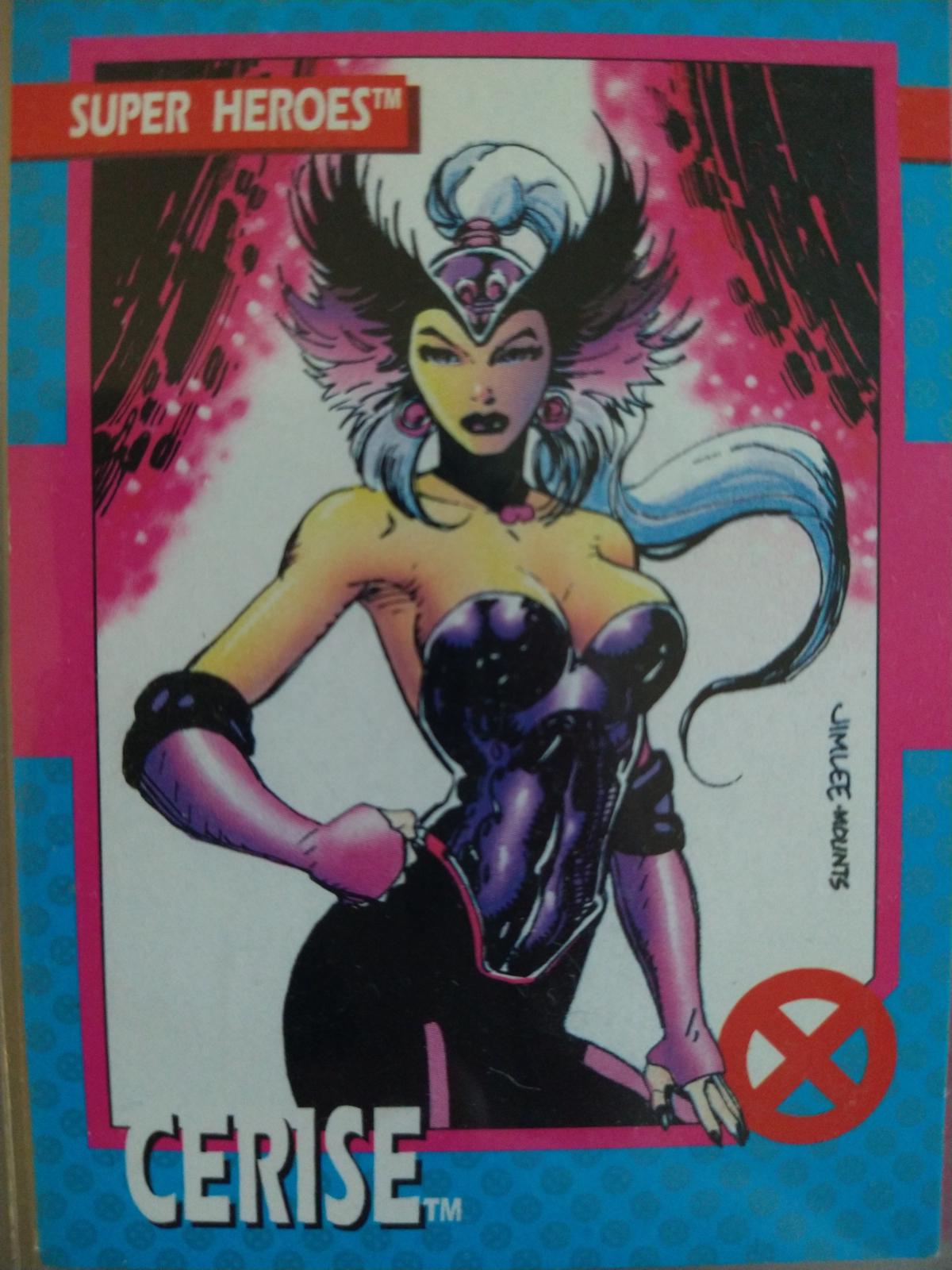 1992 X-Men Series 1 Cerise #40 card