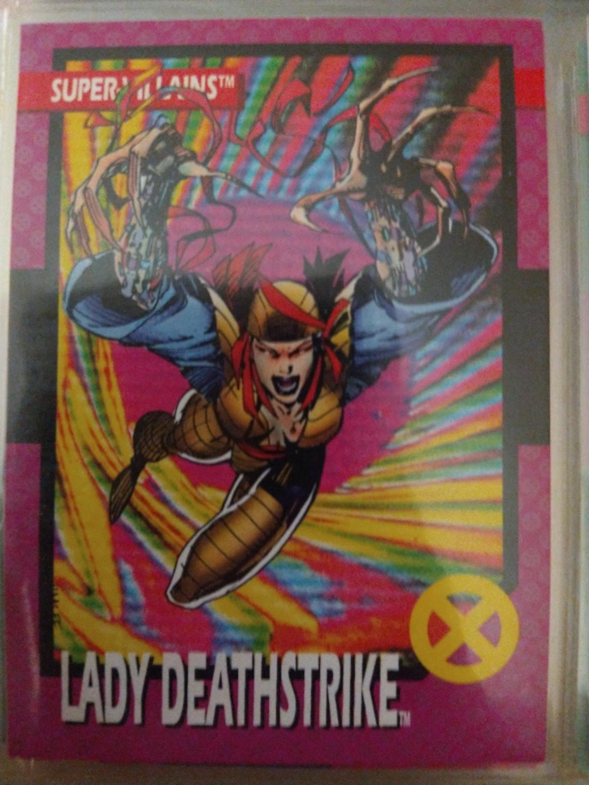 1992 X-Men Series 1 Lady Deathstrike #70 card