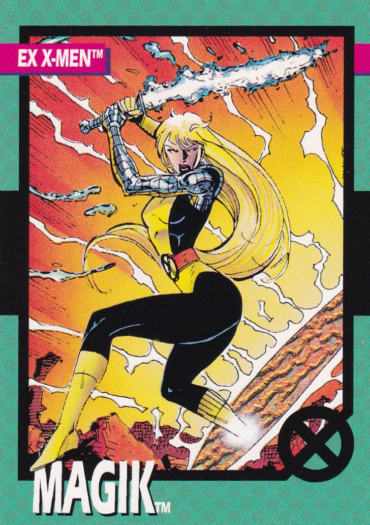 1992 X-Men Series 1 Magik #84 card