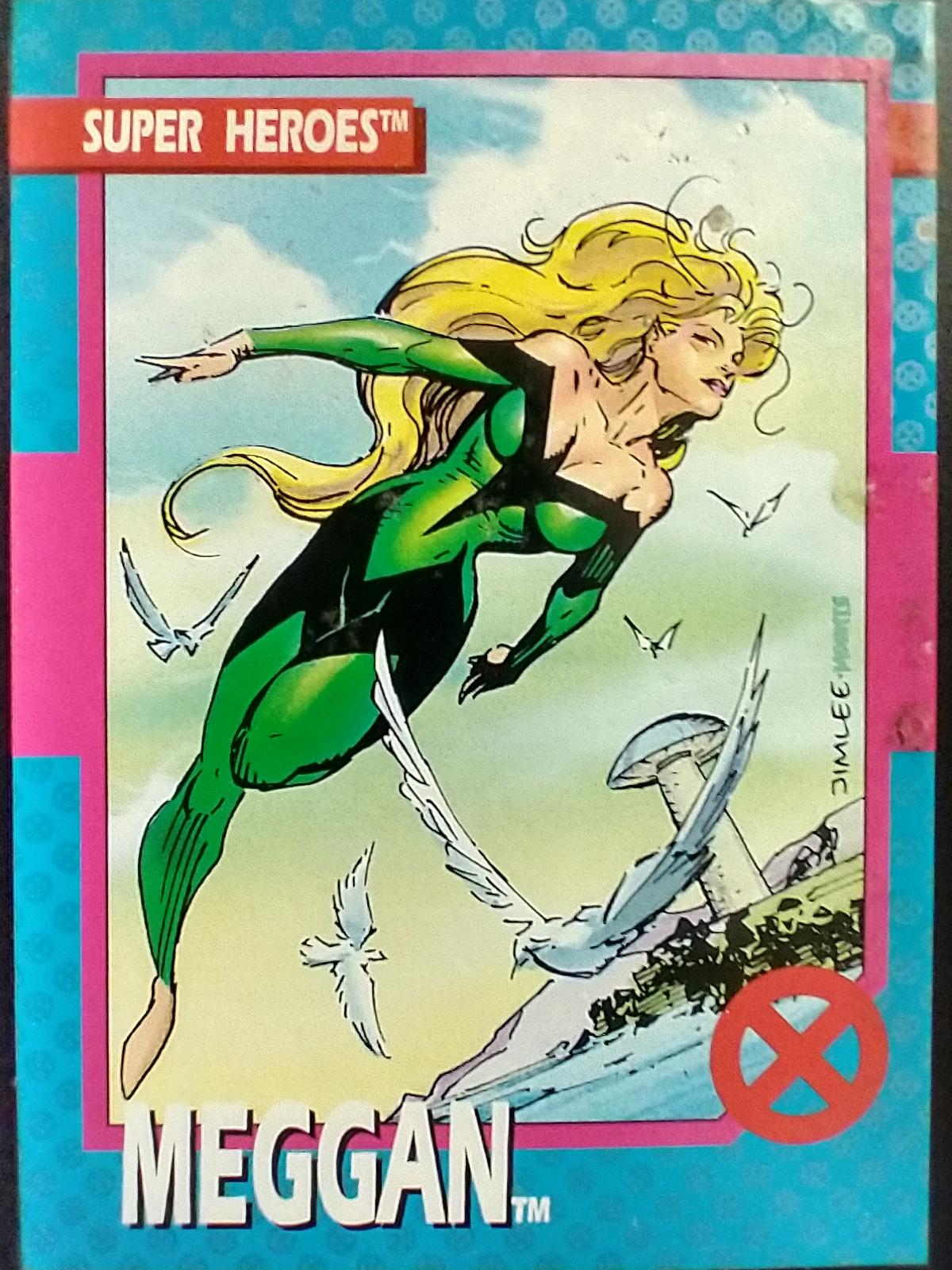 1992 X-Men Series 1 Meggan #15 card